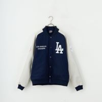 Fanatics [ファナティクス] 別注 MLBロゴワッペン メルトンスタジャン