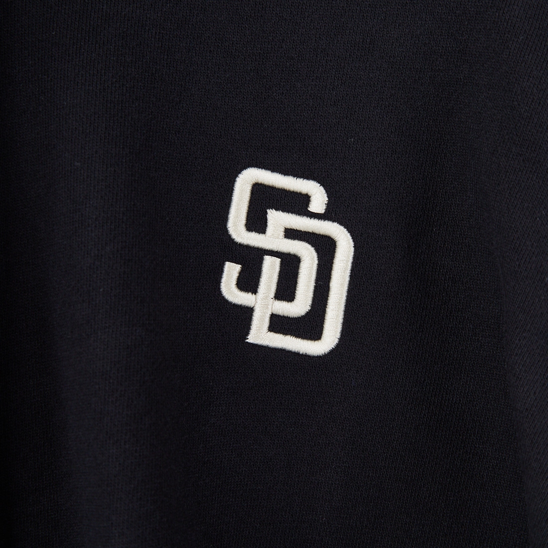 Fanatics [ファナティクス] 別注 MLBロゴ バックプリント スウェットパーカー [ML0625FW0006-JF] BLACK SD