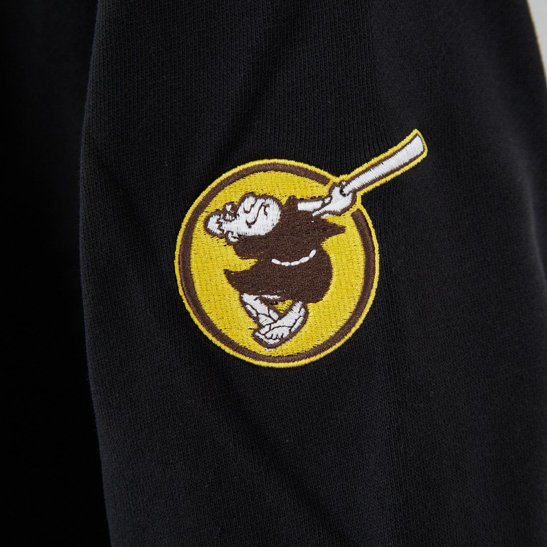 Fanatics [ファナティクス] 別注 MLBロゴ バックプリント スウェットパーカー [ML0625FW0006-JF] BLACK SD