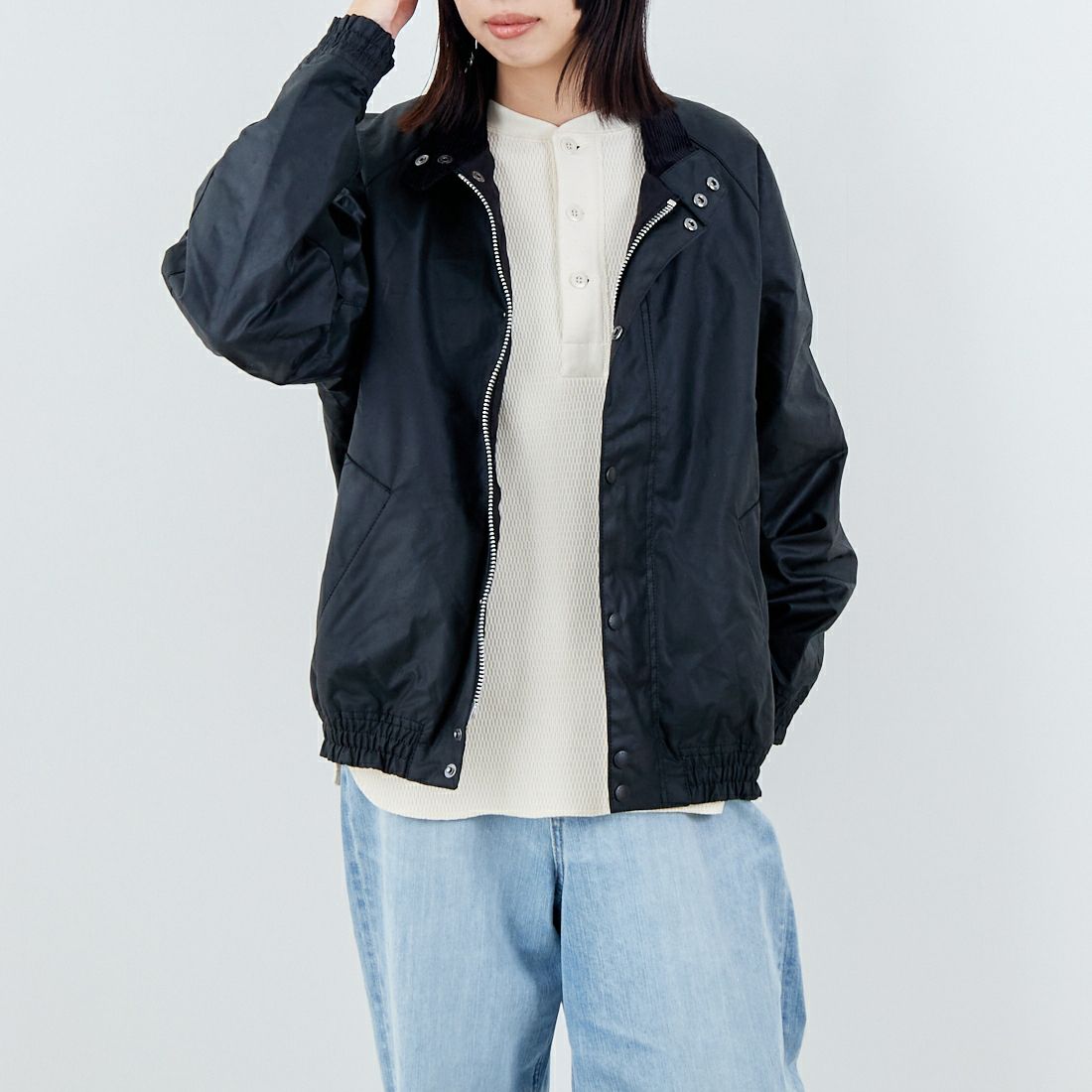 Barbour [バブアー] トランスポート スタンドカラーワックスブルゾン