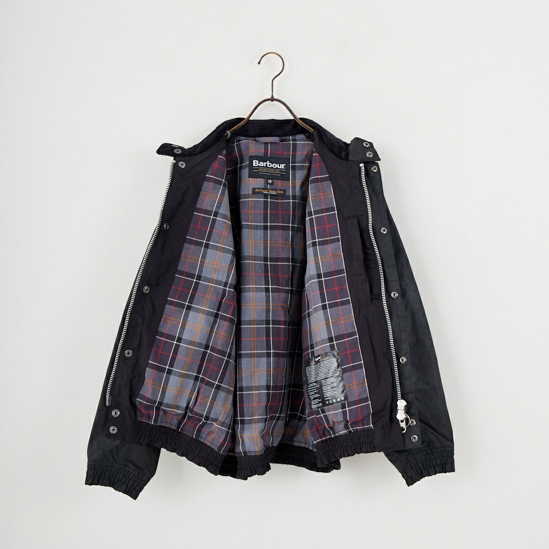 Barbour [バブアー] トランスポート スタンドカラーワックスブルゾン [MWX2497] BK11