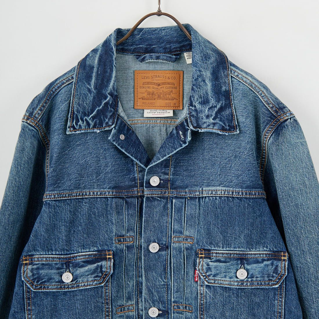 LEVIS [リーバイス] TYPE2 トラッカージャケット [A7632-00]｜ジーンズ