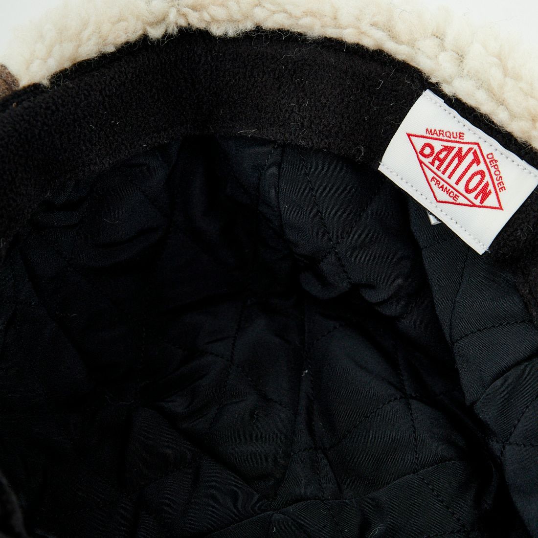 DANTON [ダントン] ボア 6パネルキャップ [DT-H0118EKE] BROWN