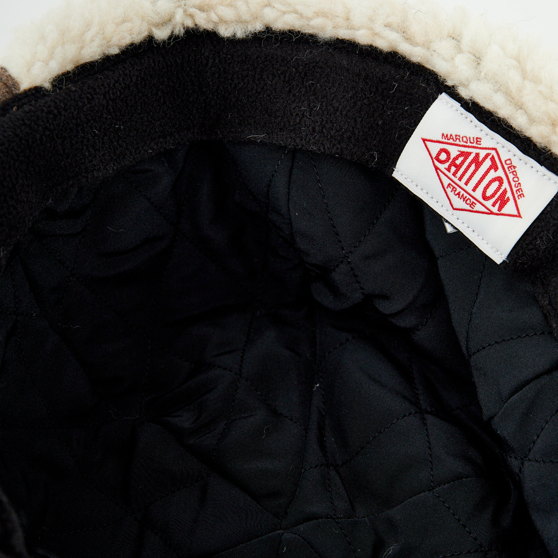 DANTON [ダントン] ボア 6パネルキャップ [DT-H0118EKE] BROWN