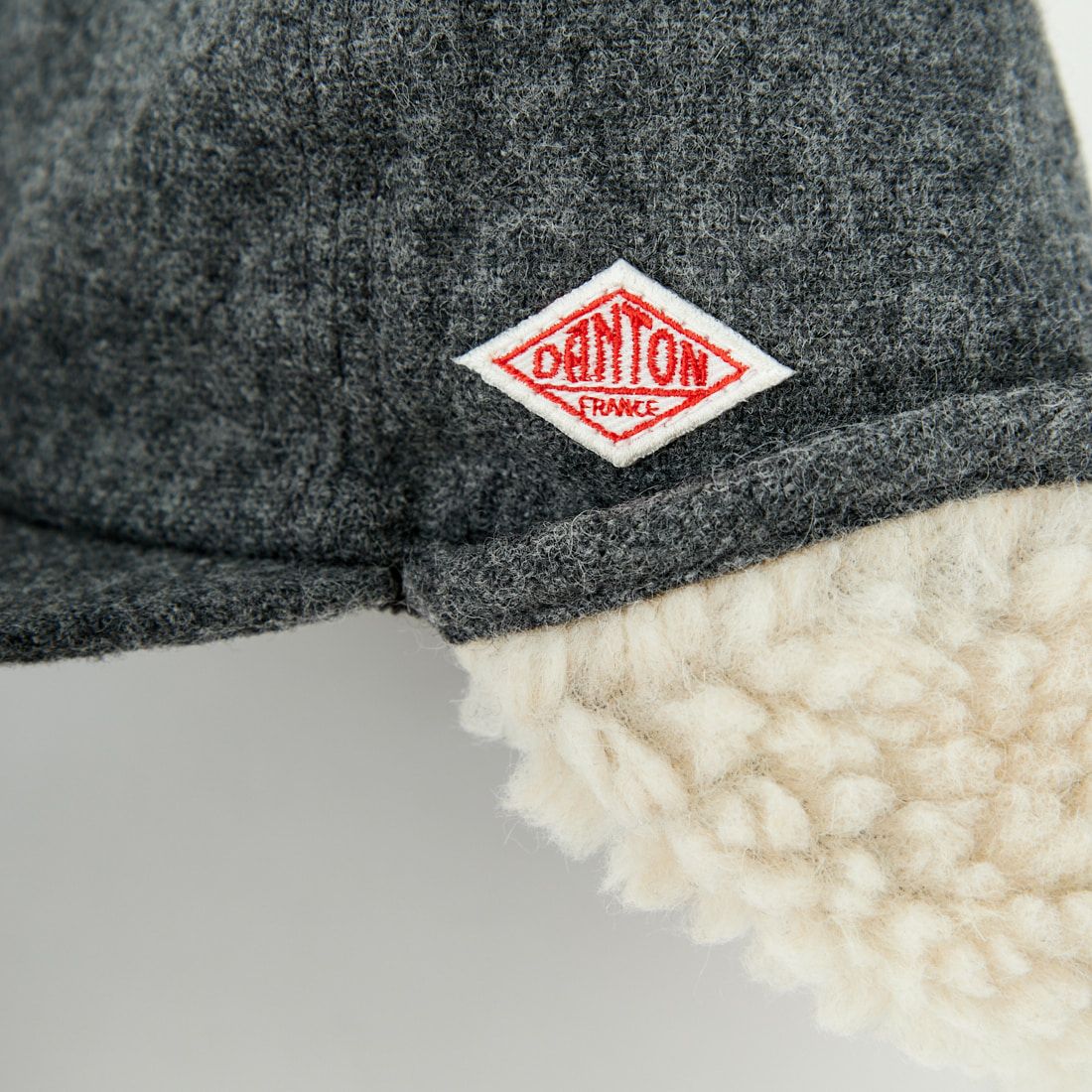 DANTON [ダントン] ボア 6パネルキャップ [DT-H0118EKE] CHARCOAL