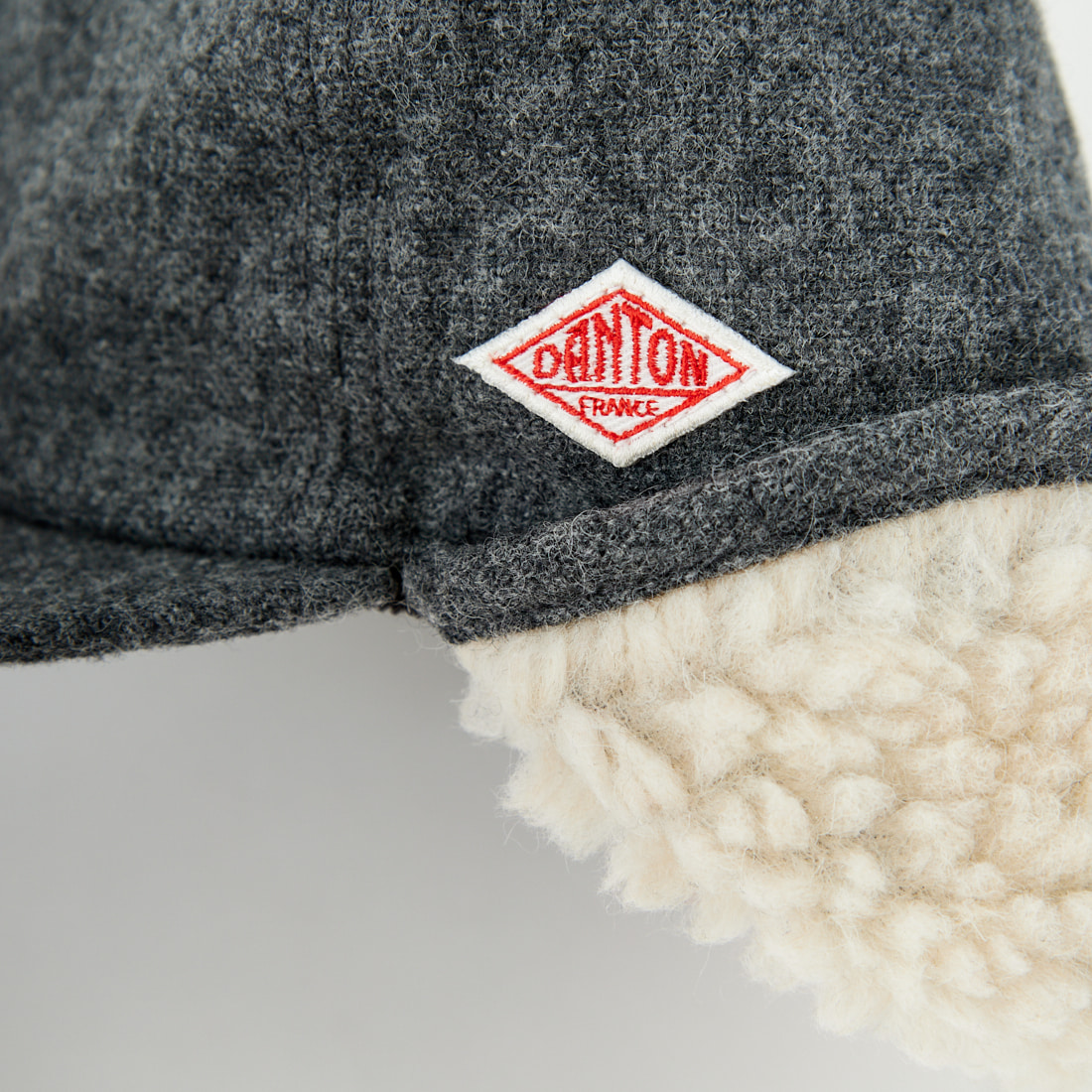 DANTON [ダントン] ボア 6パネルキャップ [DT-H0118EKE] CHARCOAL