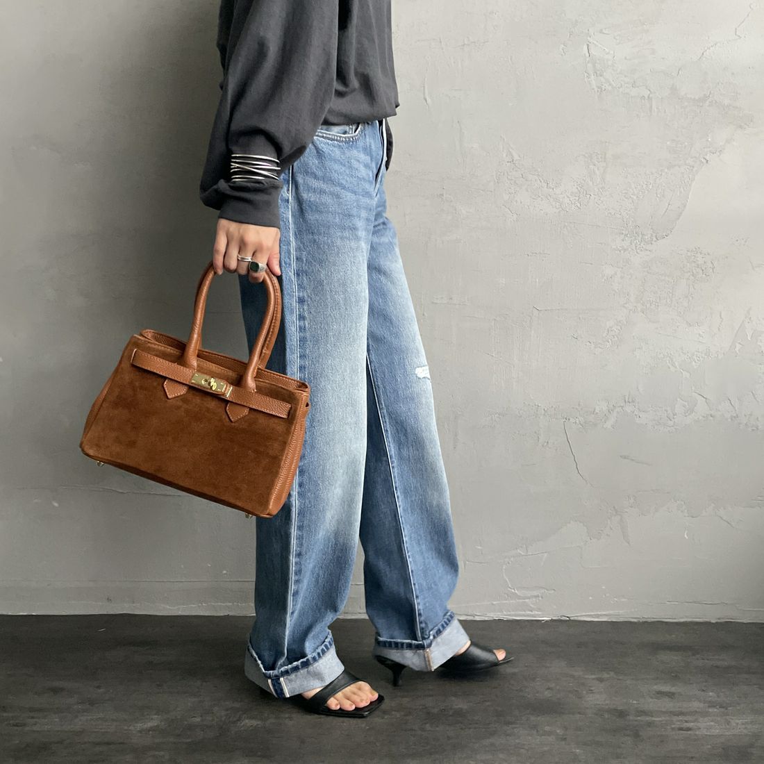 AULENTTI [オウレンティ] 2WAYレザーショルダーバッグ [ST-219MOD-DO] SC15/D17 C