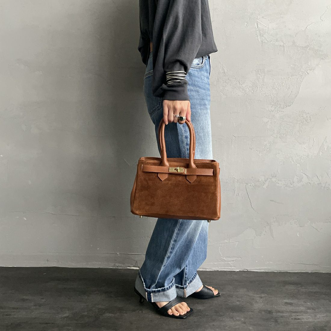 AULENTTI [オウレンティ] 2WAYレザーショルダーバッグ [ST-219MOD-DO] SC15/D17 C