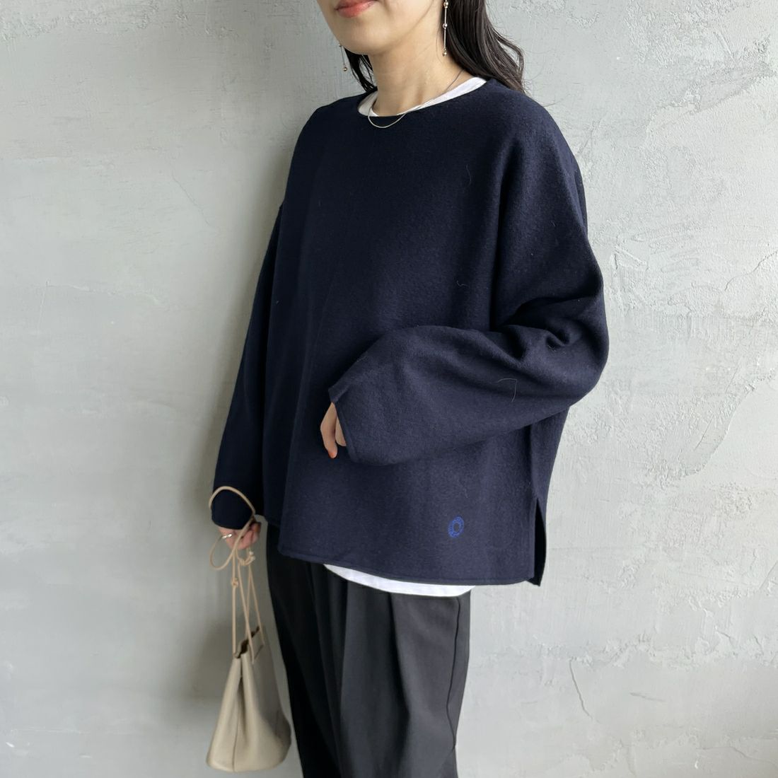 ORCIVAL [オーシバル] ウールプルオーバー [OR-D0128KKW] DK.NAVY