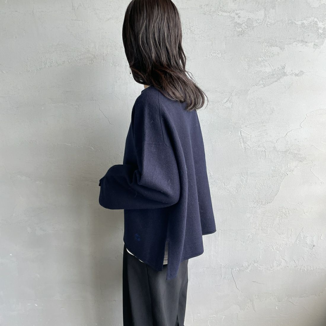 ORCIVAL [オーシバル] ウールプルオーバー [OR-D0128KKW] DK.NAVY