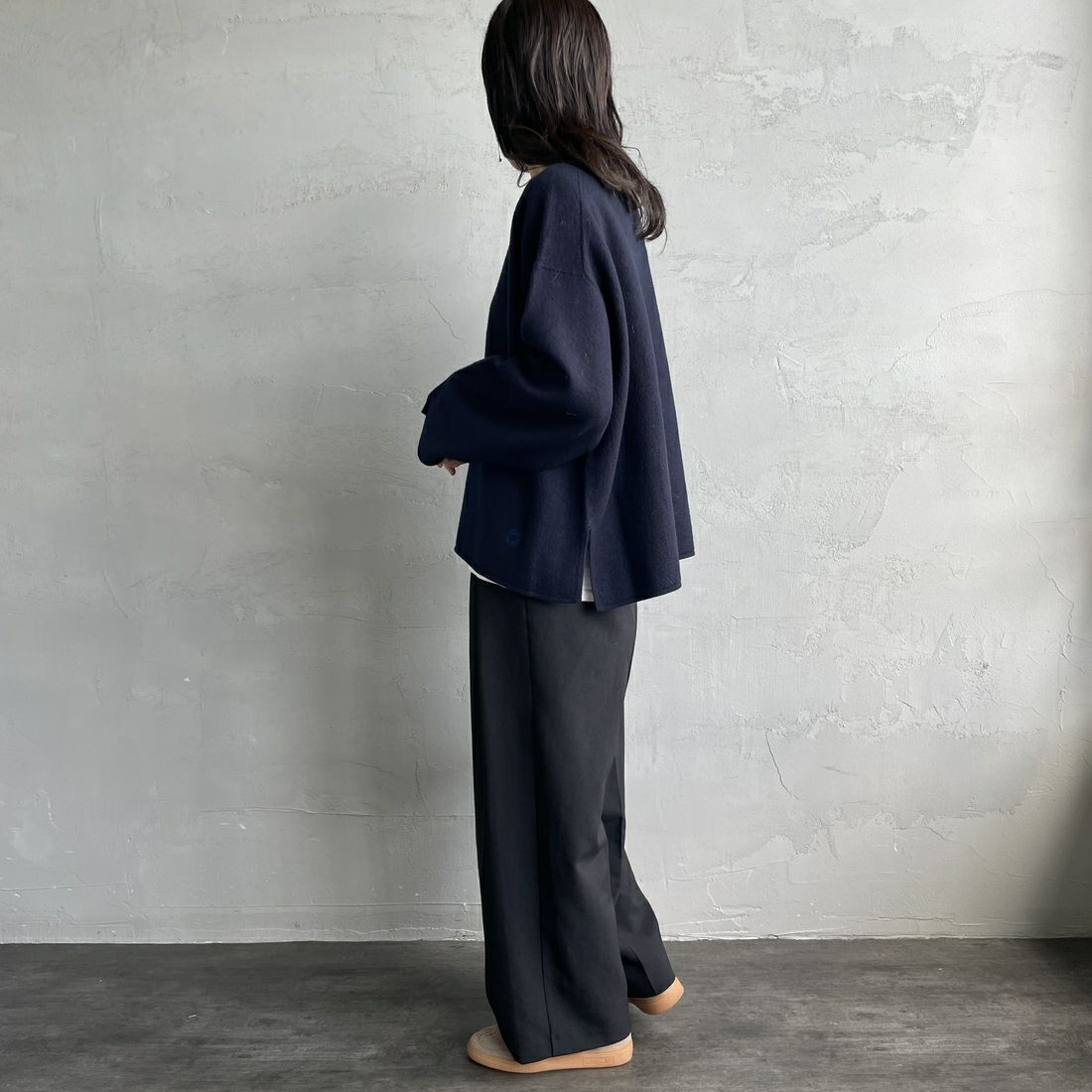 ORCIVAL [オーシバル] ウールプルオーバー [OR-D0128KKW] DK.NAVY