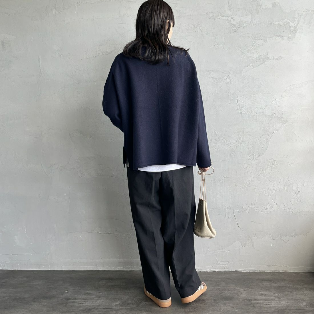 ORCIVAL [オーシバル] ウールプルオーバー [OR-D0128KKW] DK.NAVY