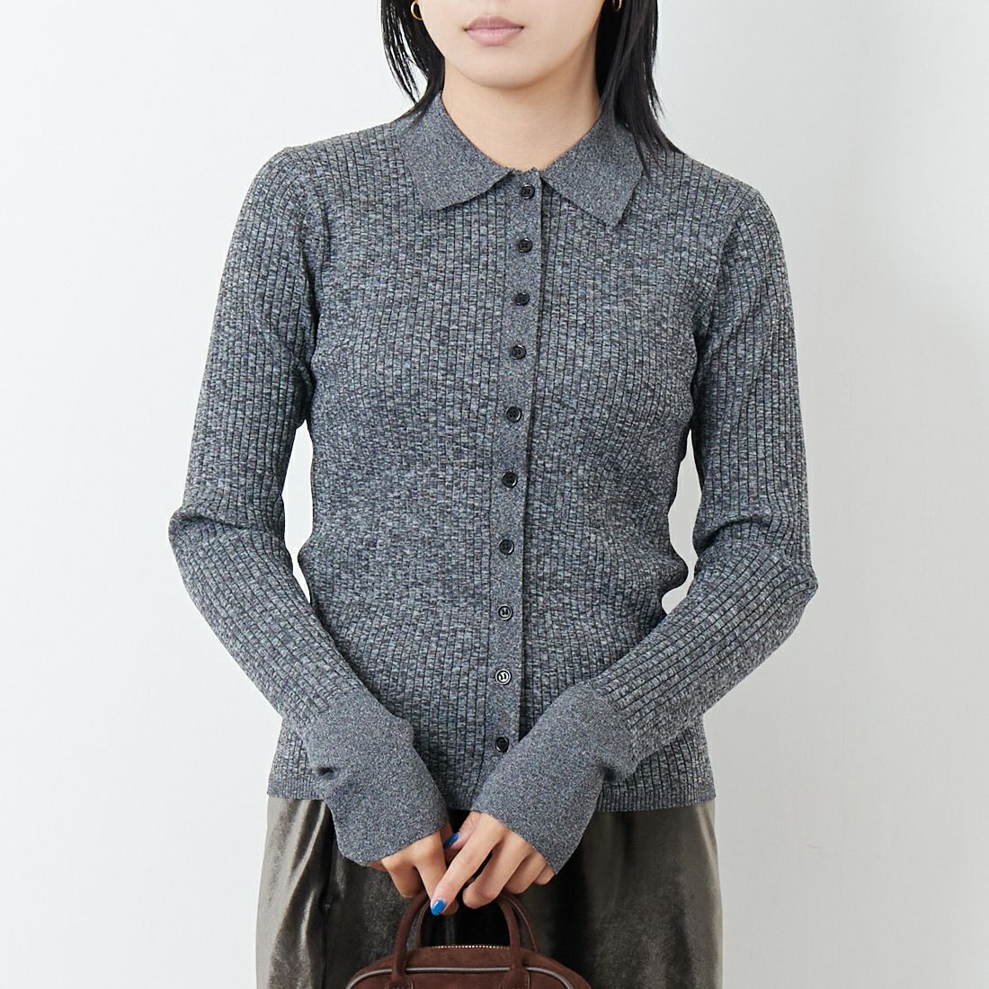 BLACK&&モデル身長：167cm 着用サイズ：F&&