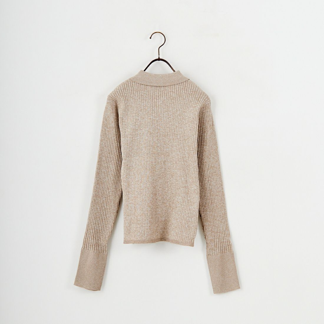 MICA&DEAL [マイカアンドディール] ポロニットカーディガン [0125308250] BEIGE
