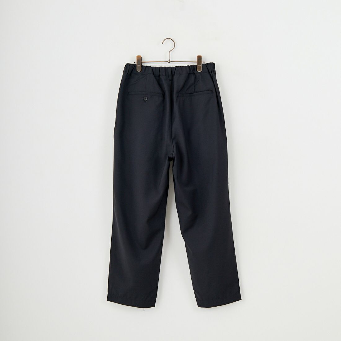 STILL BY HAND [スティルバイハンド] リラックス2タックパンツ [PT01253] INK BLACK