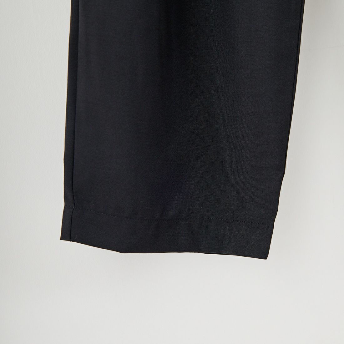 STILL BY HAND [スティルバイハンド] リラックス2タックパンツ [PT01253] INK BLACK