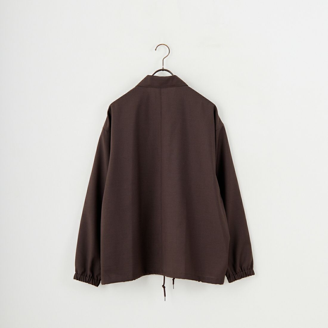 STILL BY HAND [スティルバイハンド] ダブルポケットシャツジャケット [BL01253] DARK BROWN