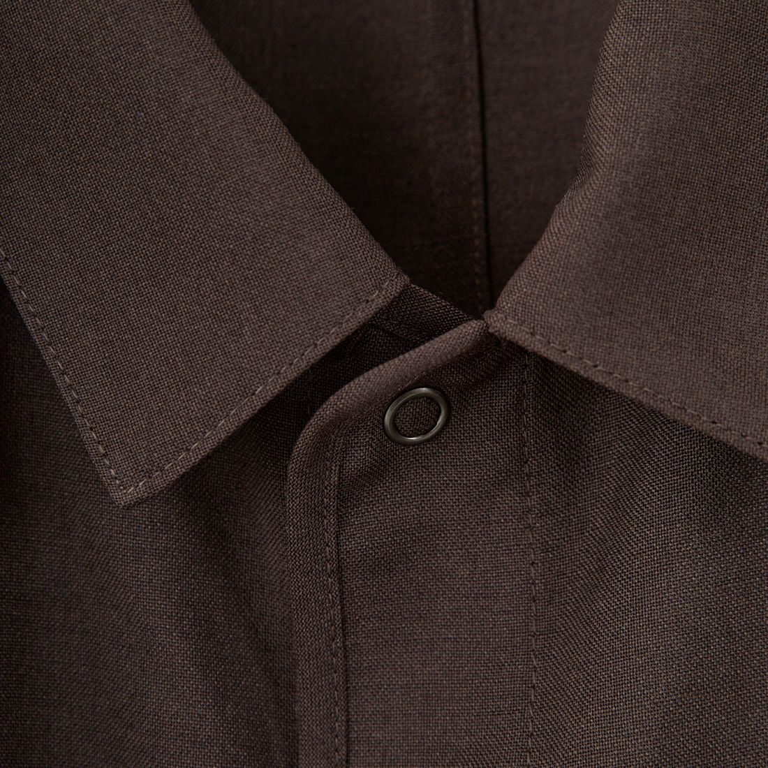 STILL BY HAND [スティルバイハンド] ダブルポケットシャツジャケット [BL01253] DARK BROWN