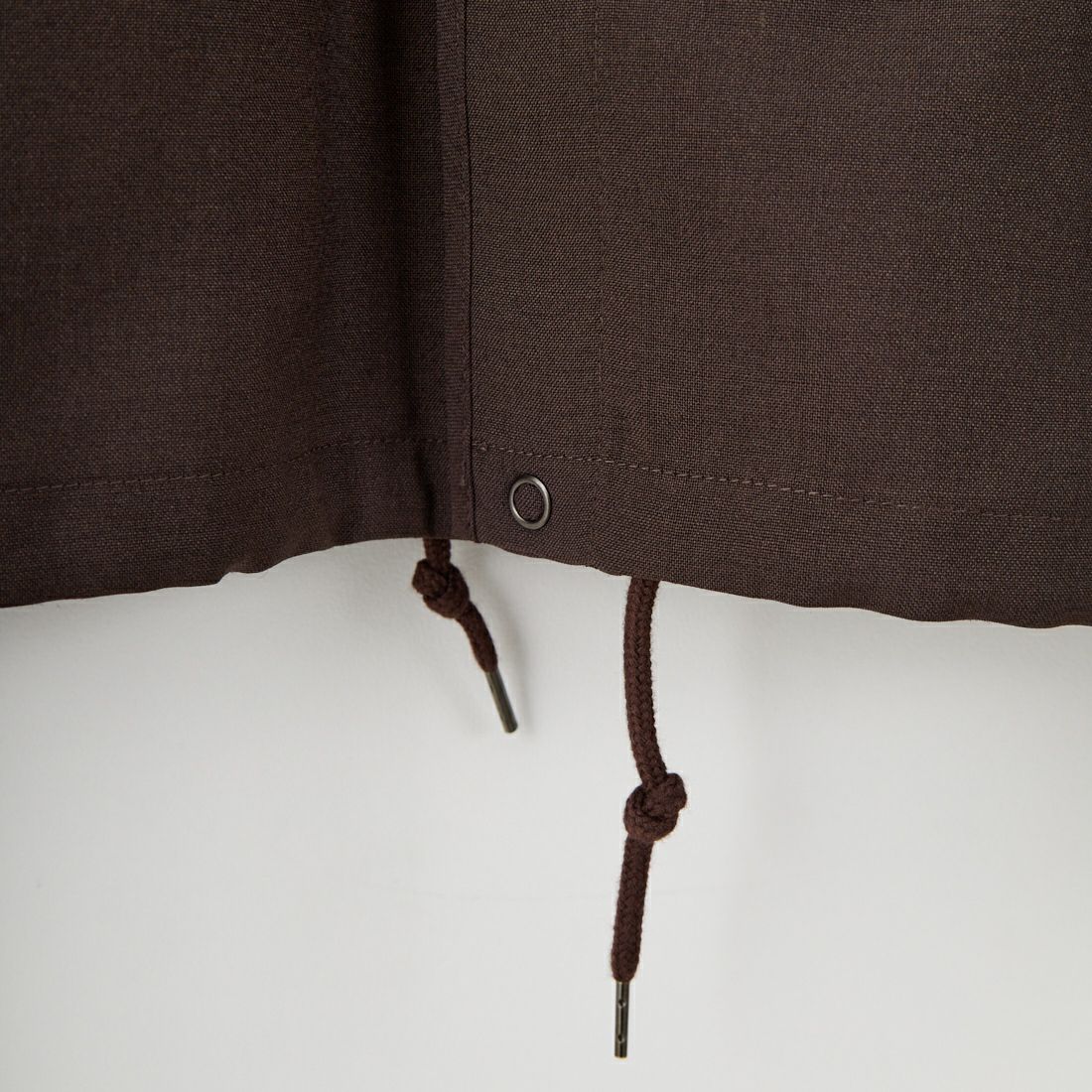 STILL BY HAND [スティルバイハンド] ダブルポケットシャツジャケット [BL01253] DARK BROWN