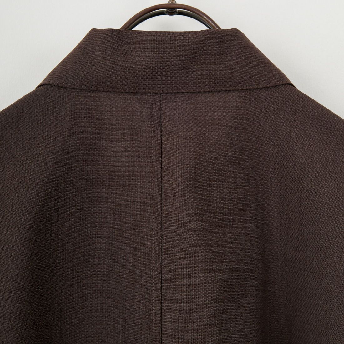 STILL BY HAND [スティルバイハンド] ダブルポケットシャツジャケット [BL01253] DARK BROWN