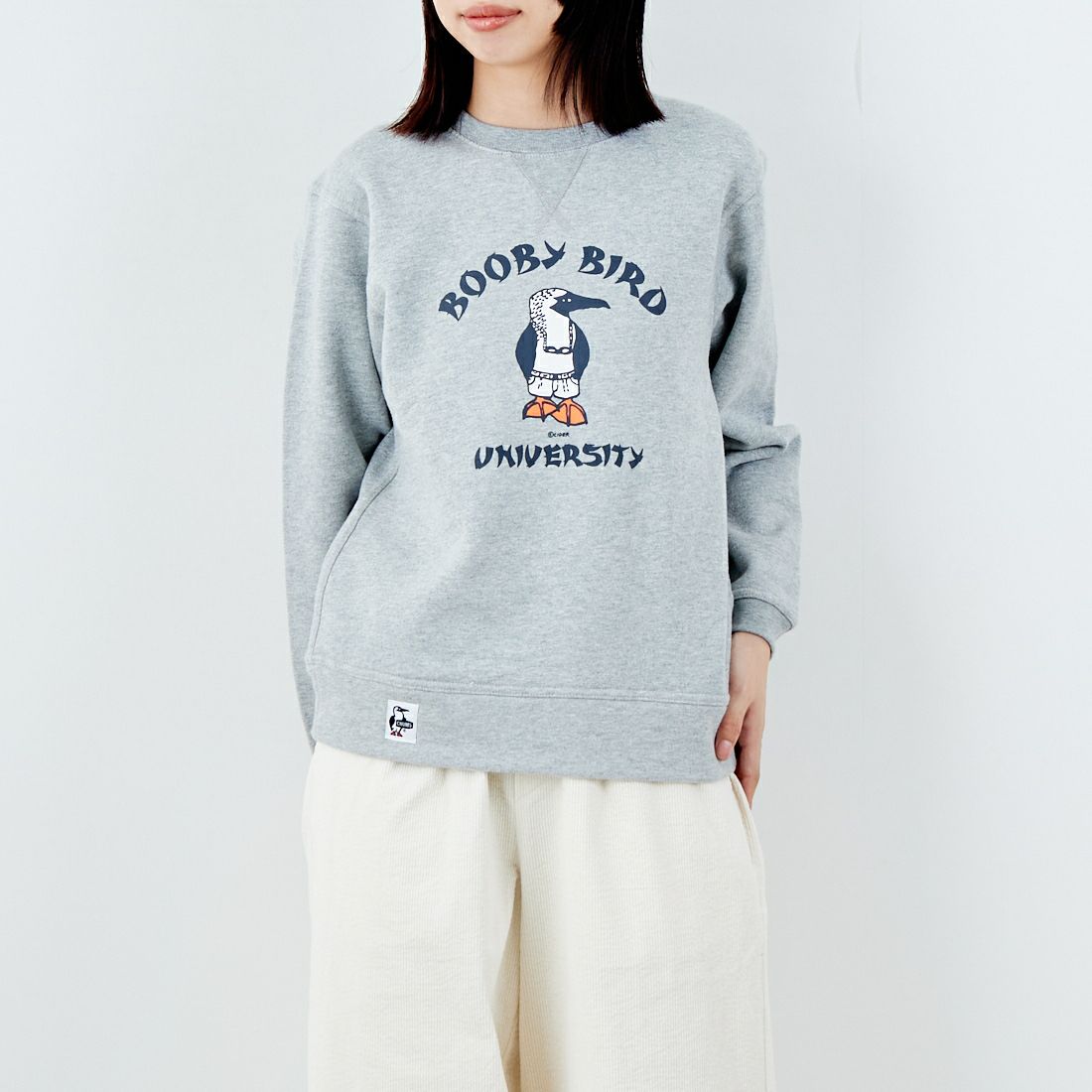 G005 H.GRY&&モデル身長：162cm 着用サイズ：WM&&