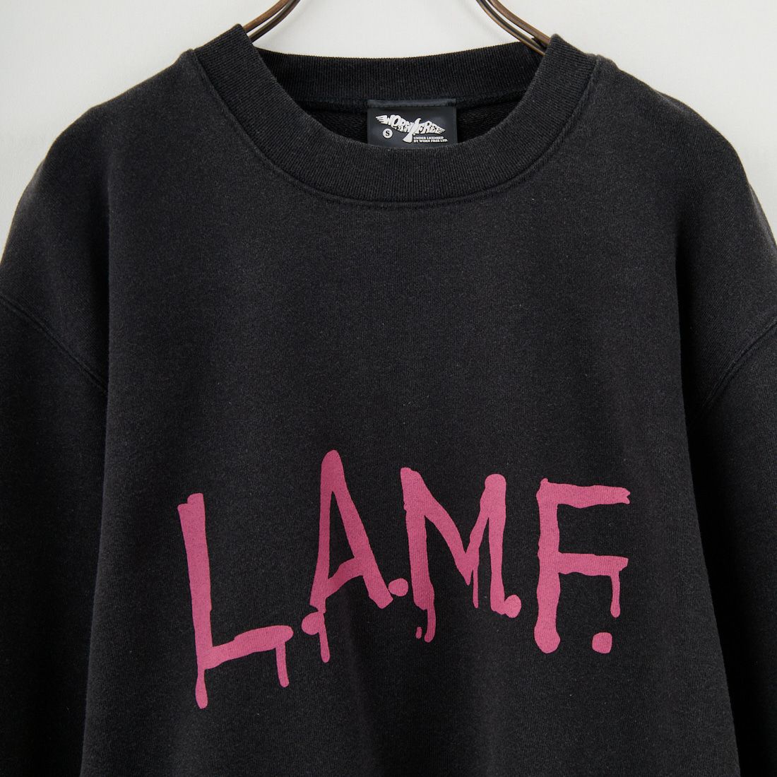 WORN FREE [ウォーン フリー] ブロンディ スウェット LAMF [WFR-VTG-200020] 09 BLACK