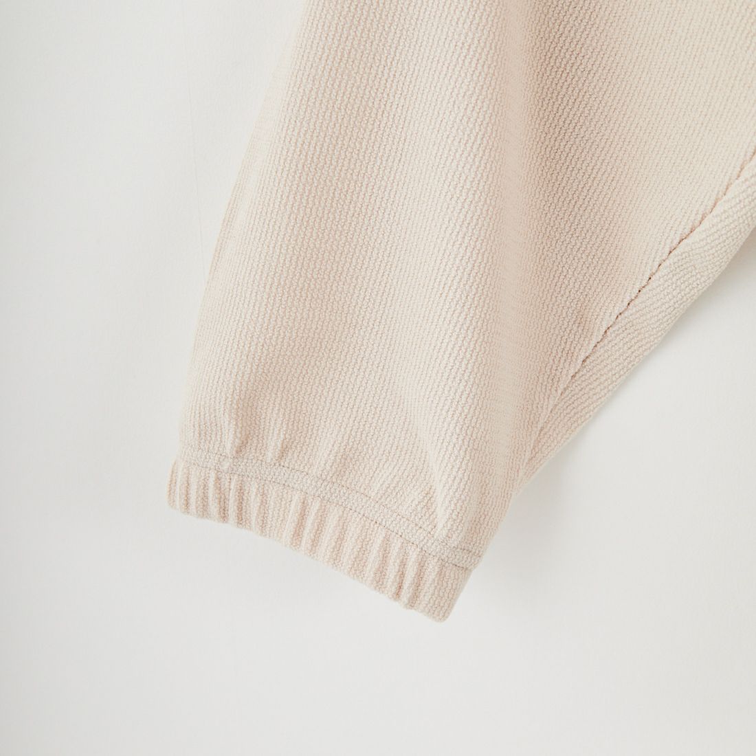 STILL BY HAND [スティルバイハンド] ハイネックジップアップジャンパー [CS09253] L.BEIGE