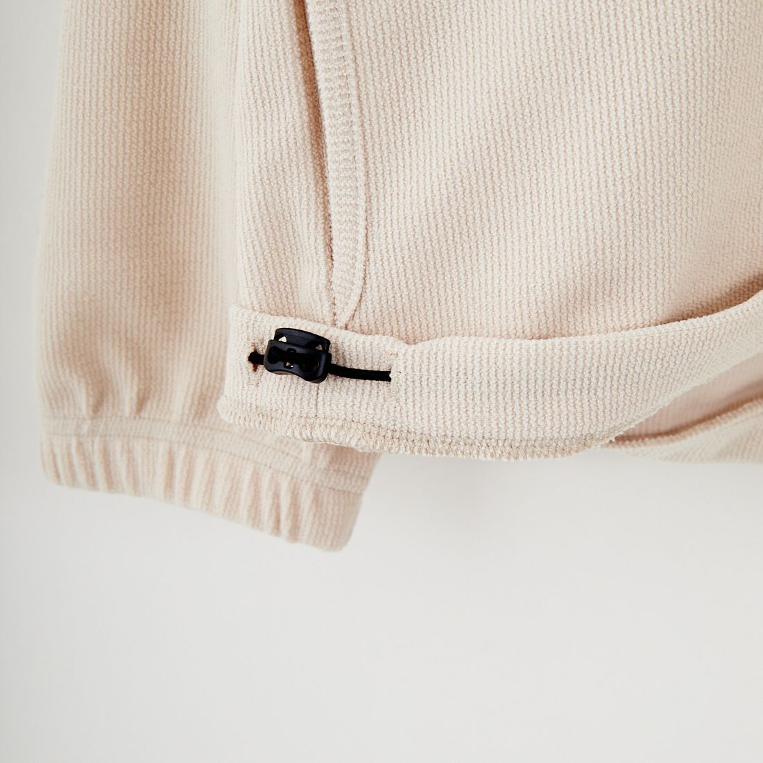 STILL BY HAND [スティルバイハンド] ハイネックジップアップジャンパー [CS09253] L.BEIGE