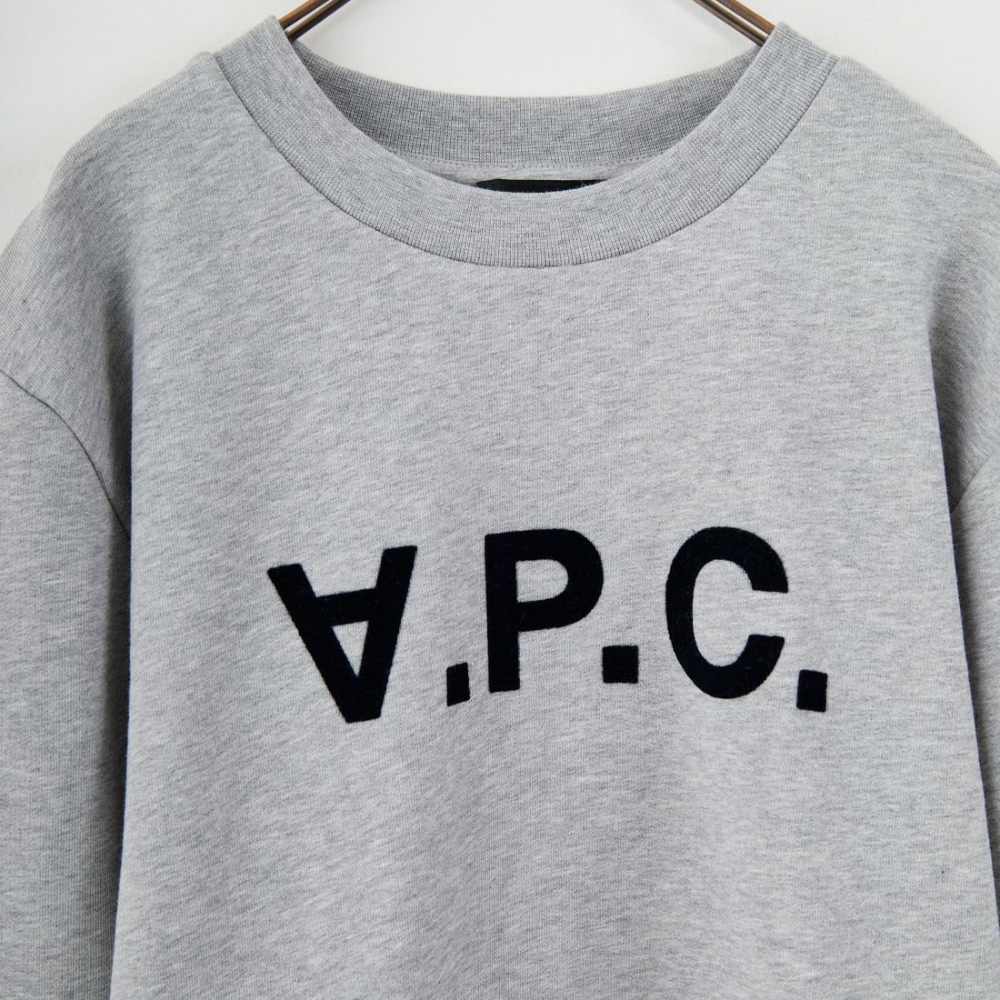 A.P.C. [アー・ペー・セー] VPCロゴ スウェットシャツ [STANDARD-GRAND-VPC] 92 GRIS