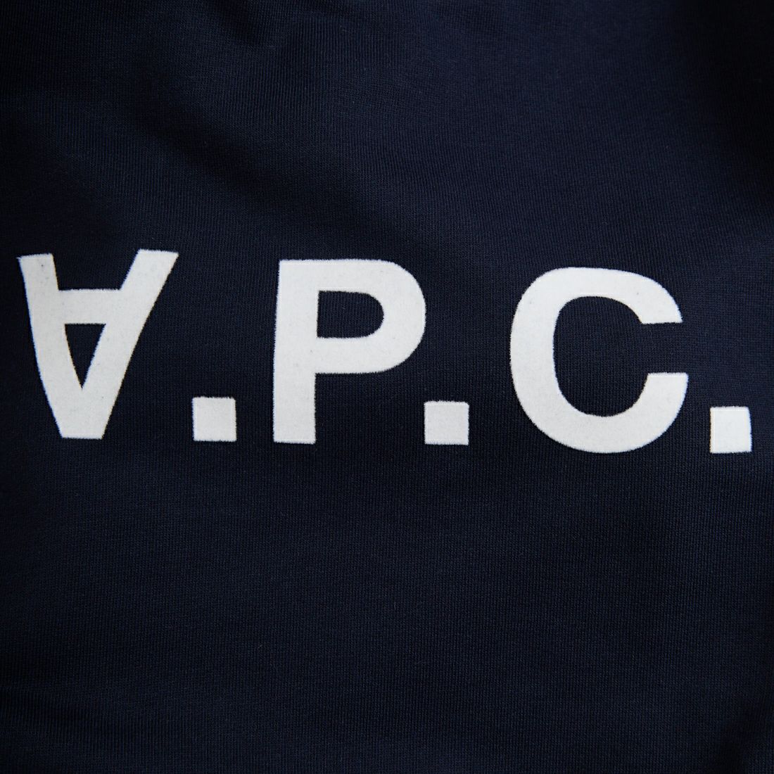 A.P.C. [アー・ペー・セー] VPCロゴ スウェットシャツ [STANDARD-GRAND-VPC] 39 D.NAVY