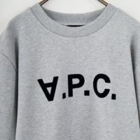未使用！A.P.C. VPC ロゴ コットン スウェット シャツ　反転ロゴ A.P.C.スウェットシャツViva | OUI FOYER オンラインショップ
