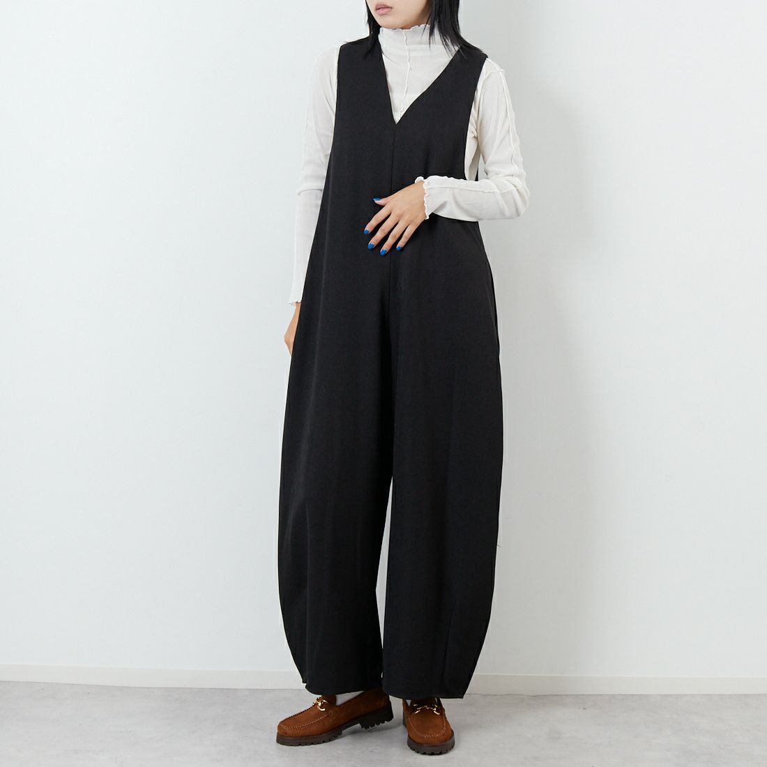 ﾌﾞﾗｯｸ&&モデル身長：167cm 着用サイズ：2&&