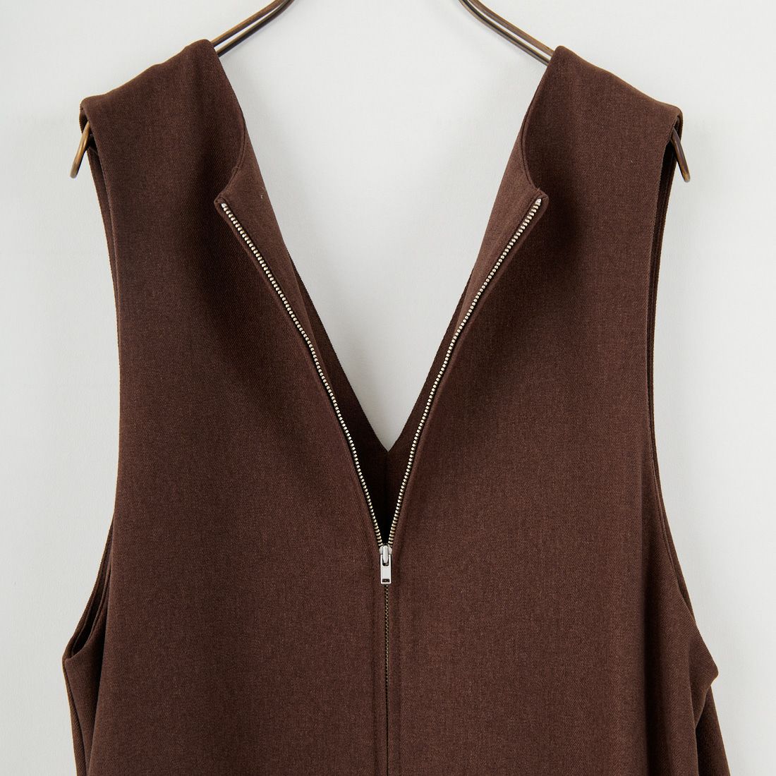 CLOCHE [クロシェ] ウールライク2WAYサロペット [55286522] ﾌﾞﾗｳﾝ