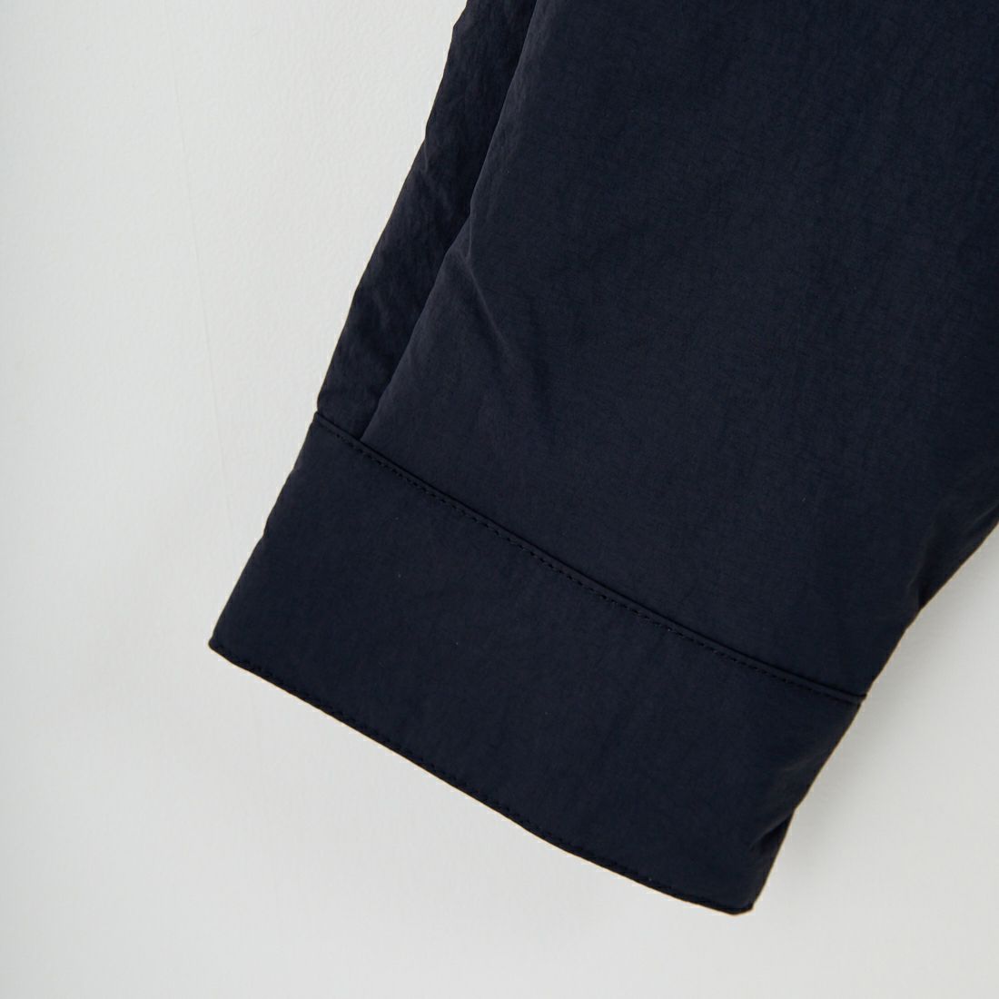 STILL BY HAND [スティルバイハンド] バンドカラーパデッドシャツ [BL04253] INK BLACK