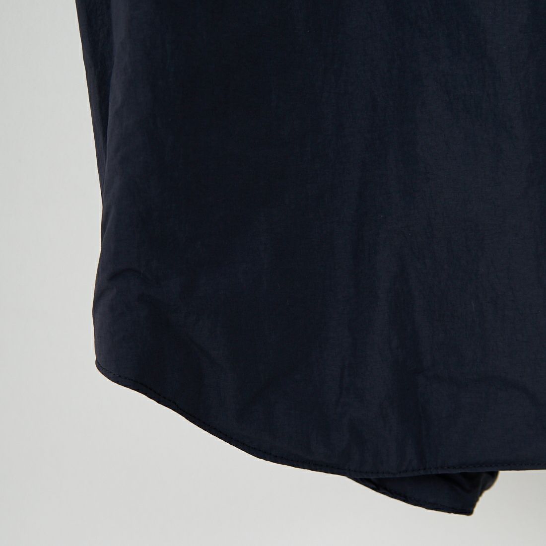 STILL BY HAND [スティルバイハンド] バンドカラーパデッドシャツ [BL04253] INK BLACK