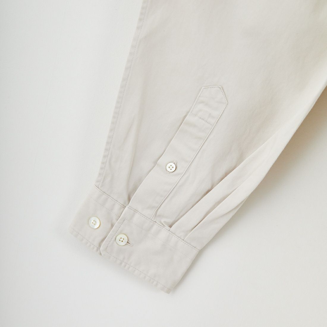 Gymphlex [ジムフレックス] ロングスリーブバンドカラーシャツ [GY-B0407BIT] SAND BEIGE