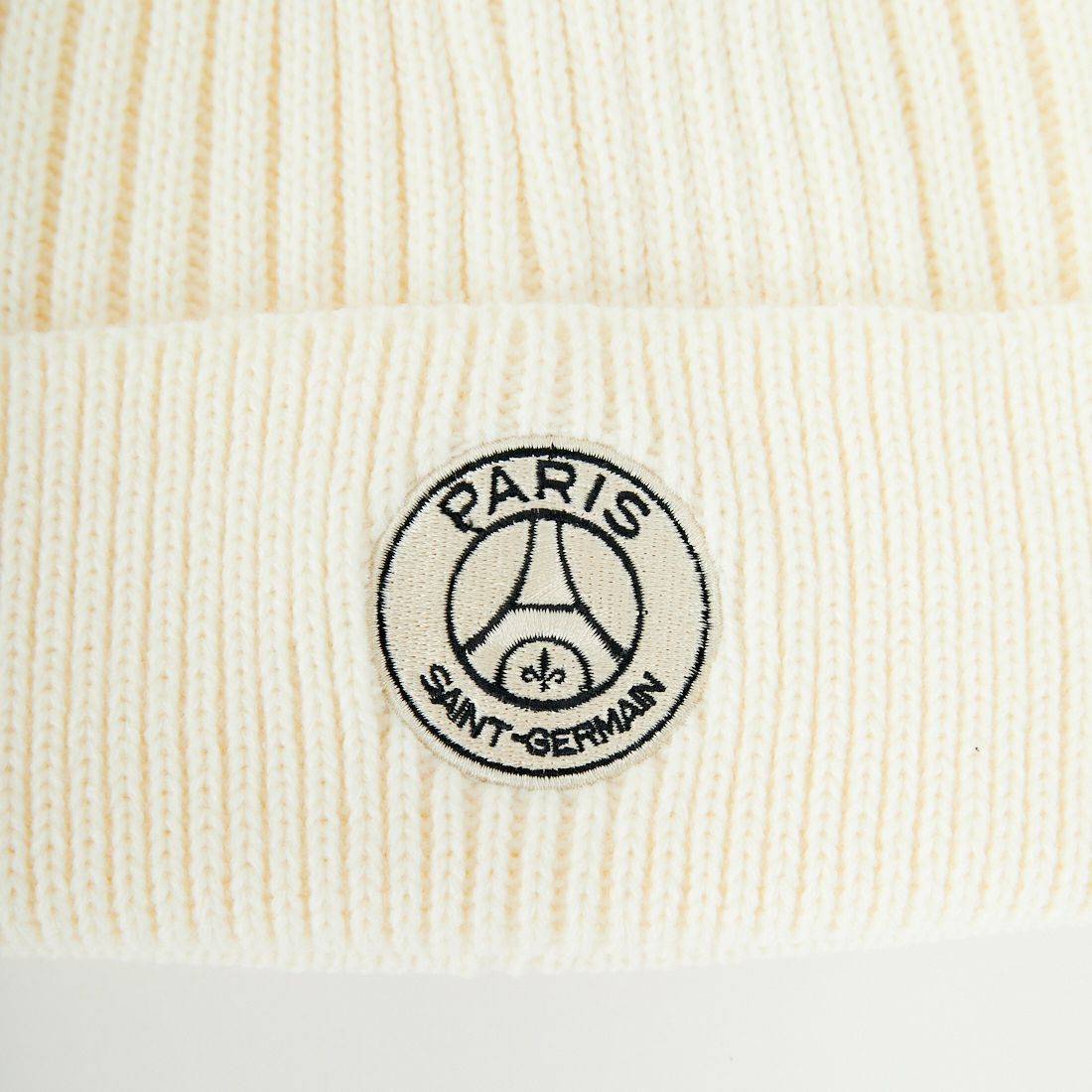 PARIS SAINT-GERMAN [パリ・サンジェルマン] PSG アクリルニットキャップ [PS1325FW0001] BEIGE