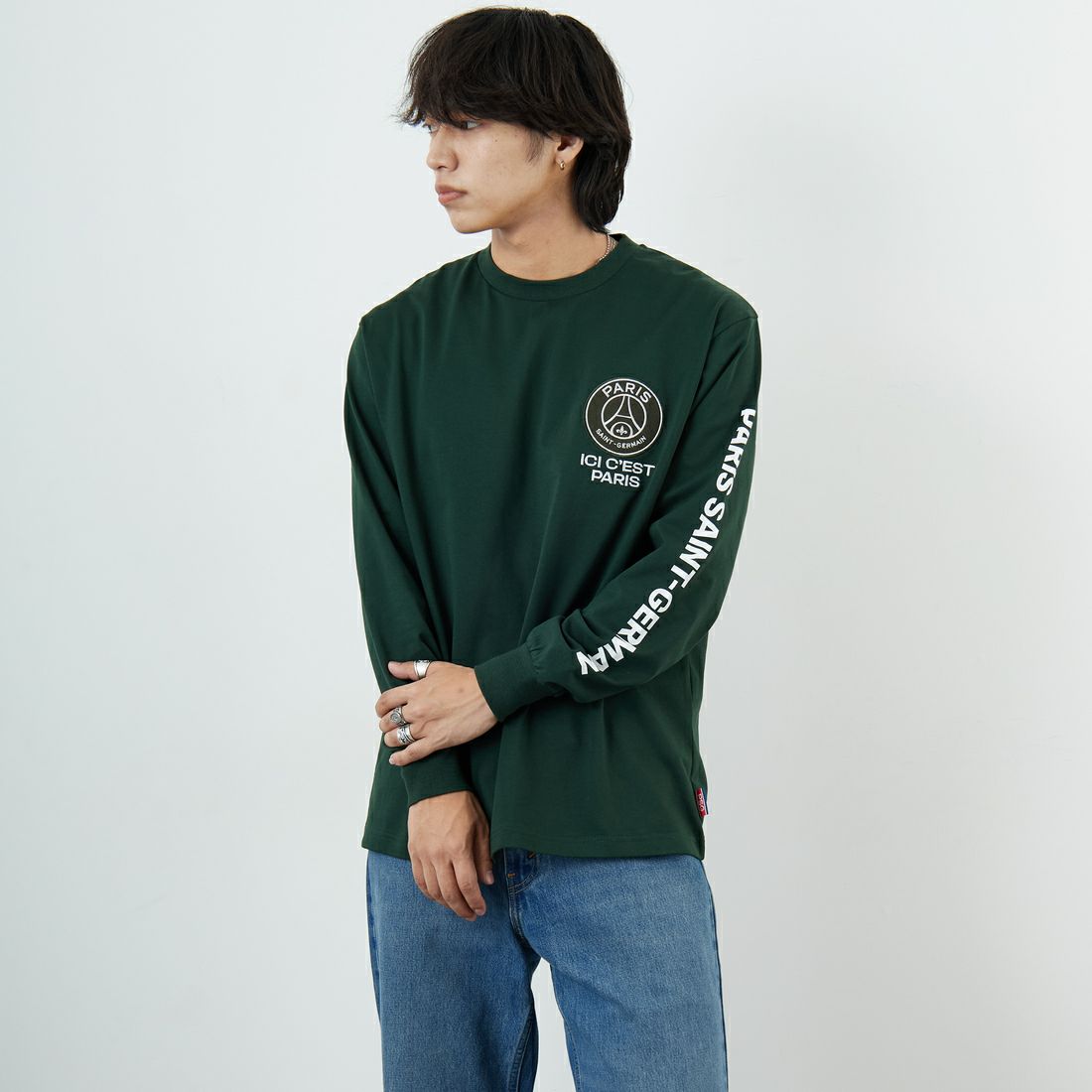 DK GREEN&&モデル身長：179cm 着用サイズ：L&&