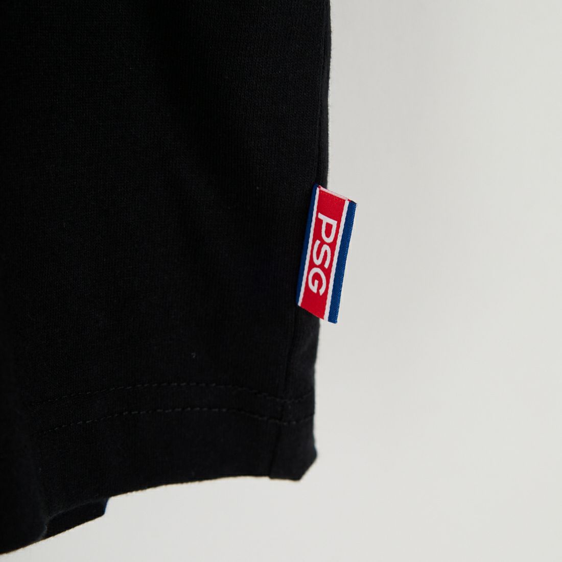 PARIS SAINT-GERMAN [パリ・サンジェルマン] PSG メタリックシリコンロゴロングスリーブTシャツ [PS0325FW0001] BLACK
