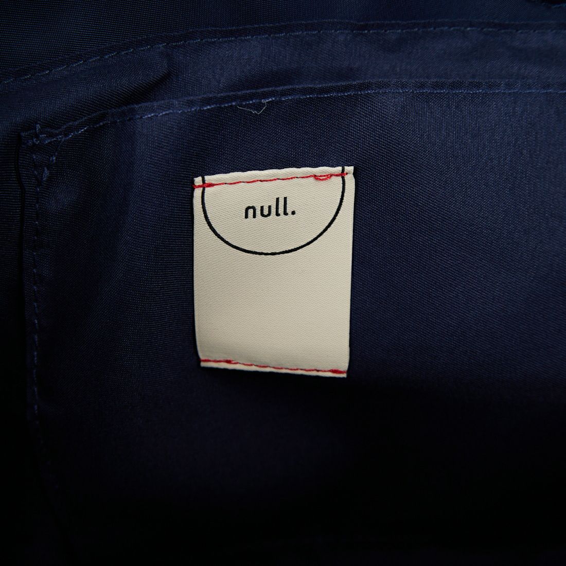 null. [ヌル] ボートシェイプナイロンバッグ [153WGB254302] NAV