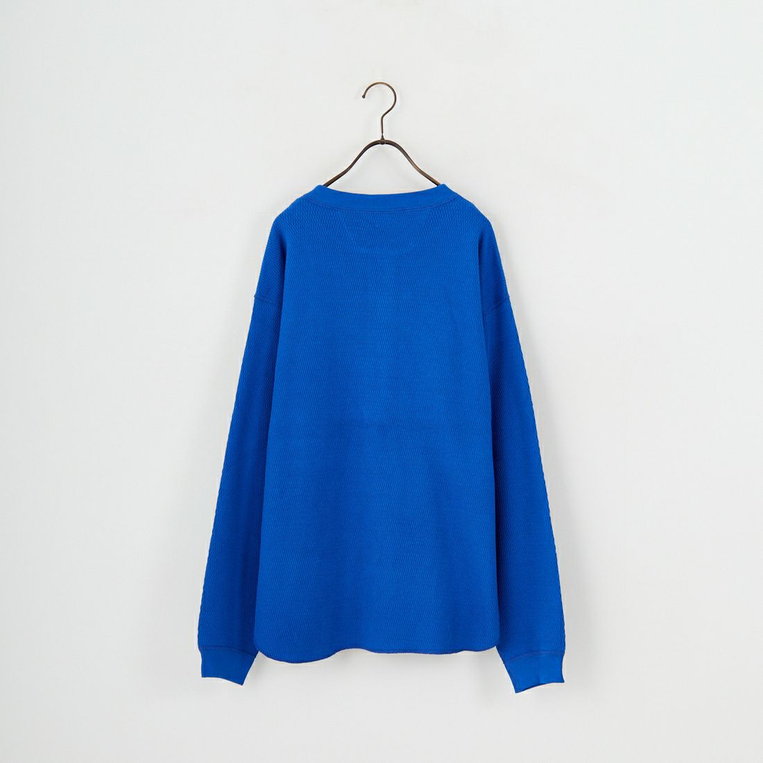 ARMY TWILL SANFORIZED [アーミーツイル サンフォライズド] ハニカムヘンリーネックTシャツ [AM-2553007] BLUE