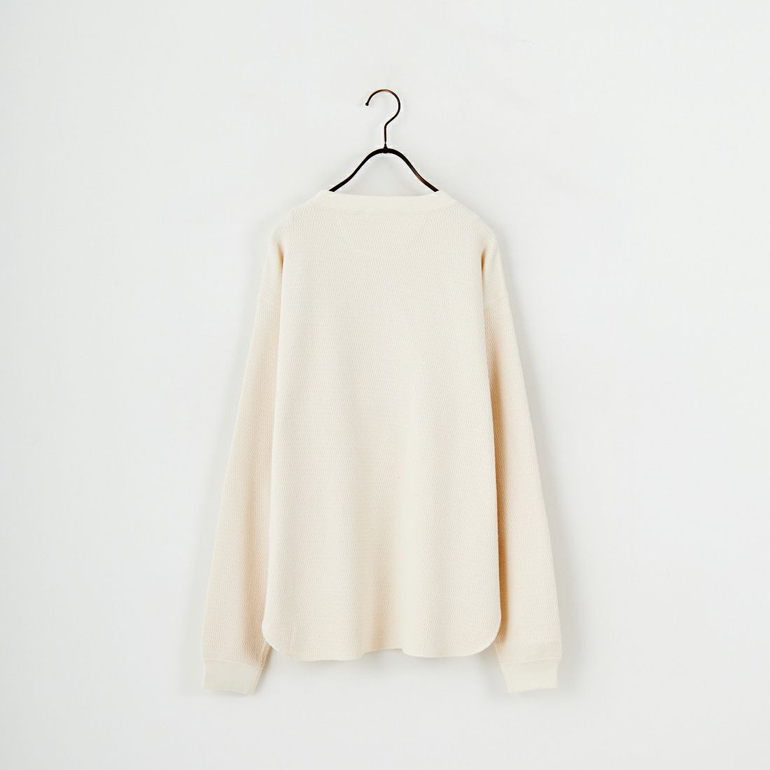 ARMY TWILL SANFORIZED [アーミーツイル サンフォライズド] ハニカムヘンリーネックTシャツ [AM-2553007] ECRU