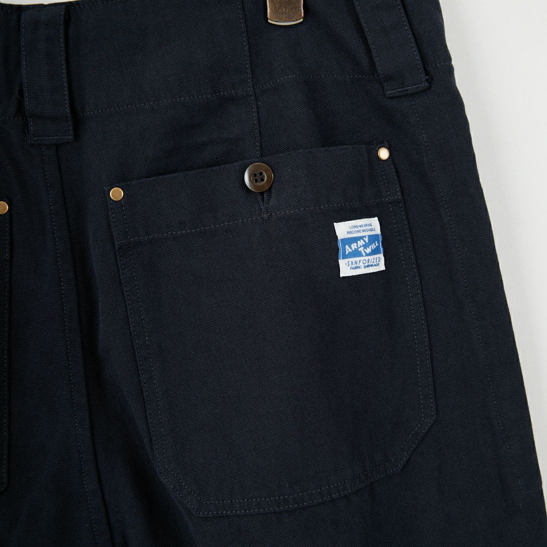 ARMY TWILL SANFORIZED [アーミーツイル サンフォライズド] ダックフィールドパンツ [AM-2555003] NAVY