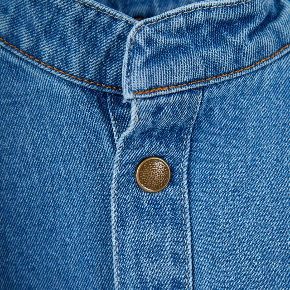 ARMY TWILL SANFORIZED [アーミーツイル サンフォライズド] デニムスモック [AM-2557003] BLUE