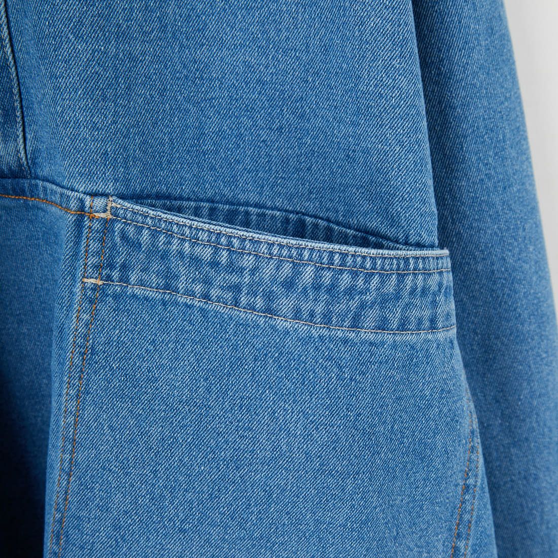 ARMY TWILL SANFORIZED [アーミーツイル サンフォライズド] デニムスモック [AM-2557003] BLUE