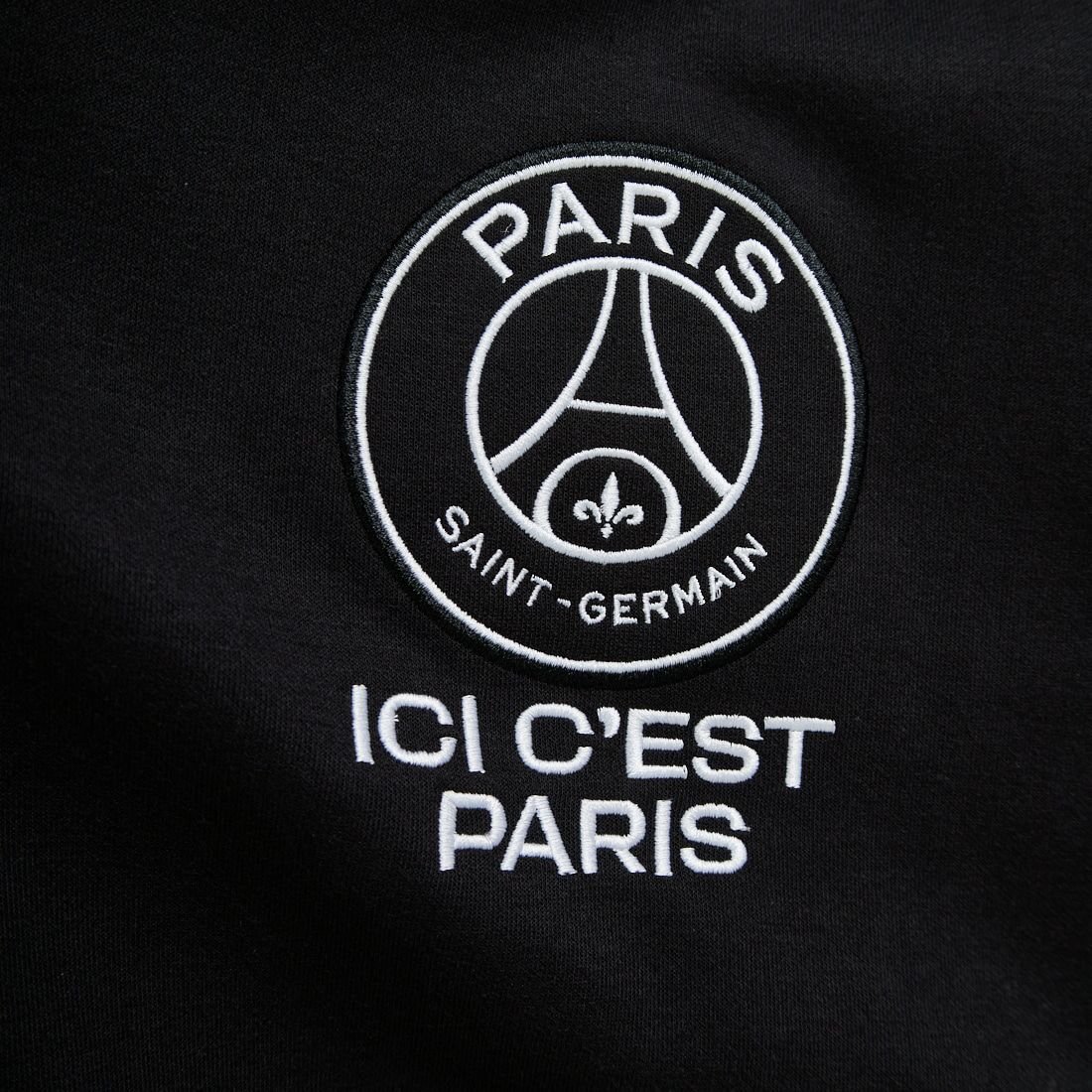 PARIS SAINT-GERMAN [パリ・サンジェルマン] PSG テックフリースクルーネックトップ [PS0525FW0001] BLACK