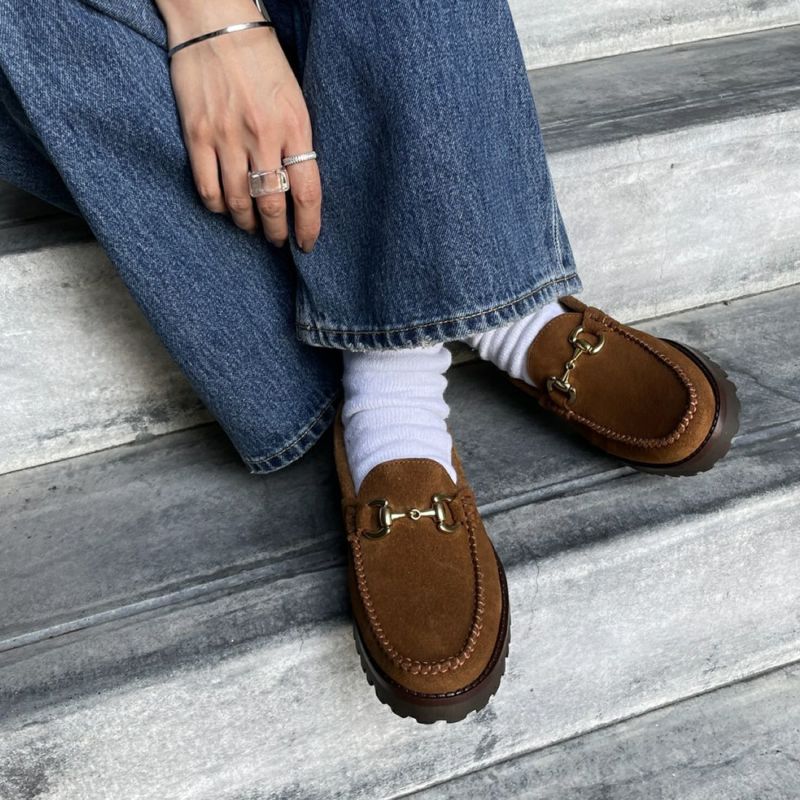 ARTESANOS [アルテサノス] 別注 スエードビットローファー [RA-600G-AF