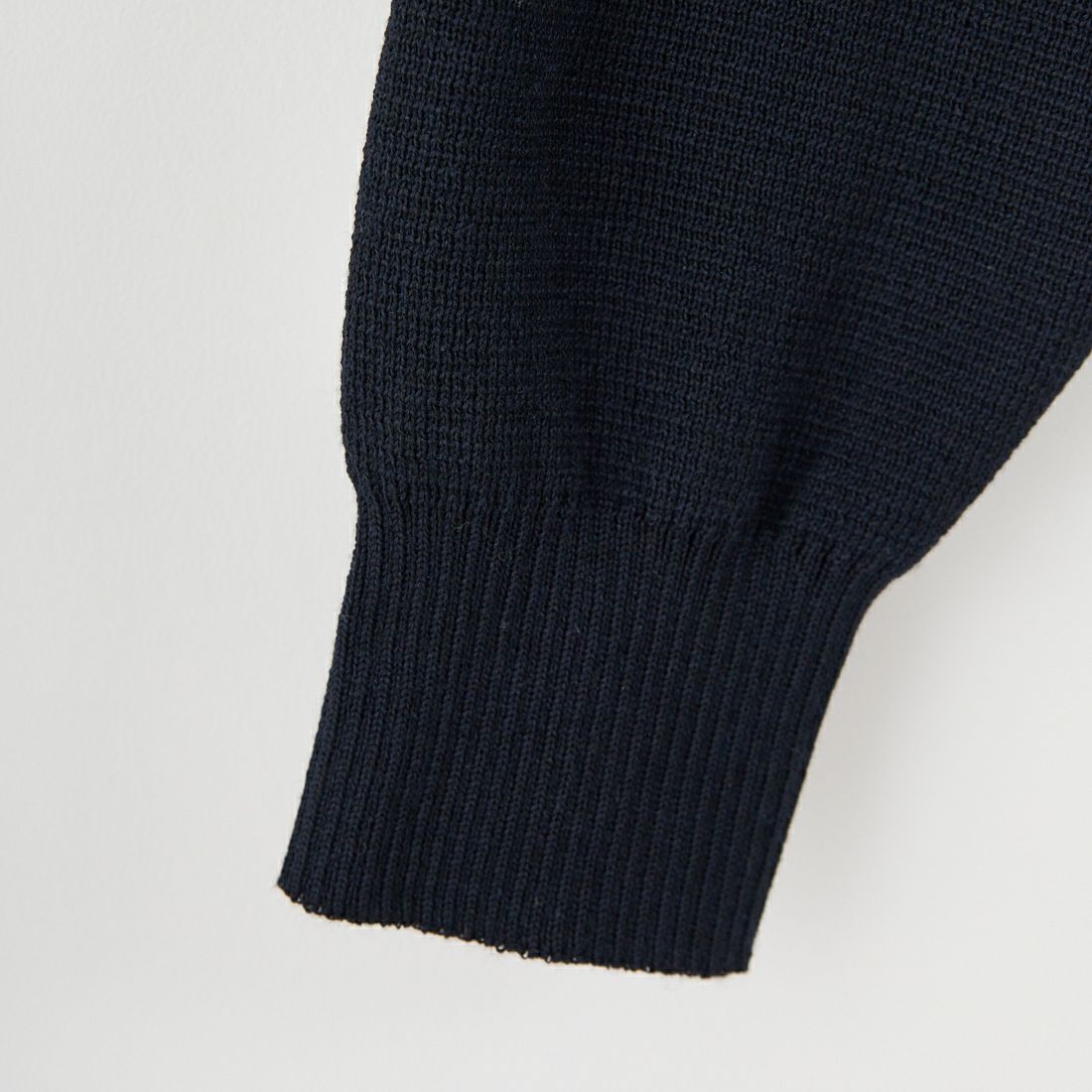 Noir Fabrik [ヌワールファブリック] ミラノリブモックネックニット [NF-254-069] BLACK