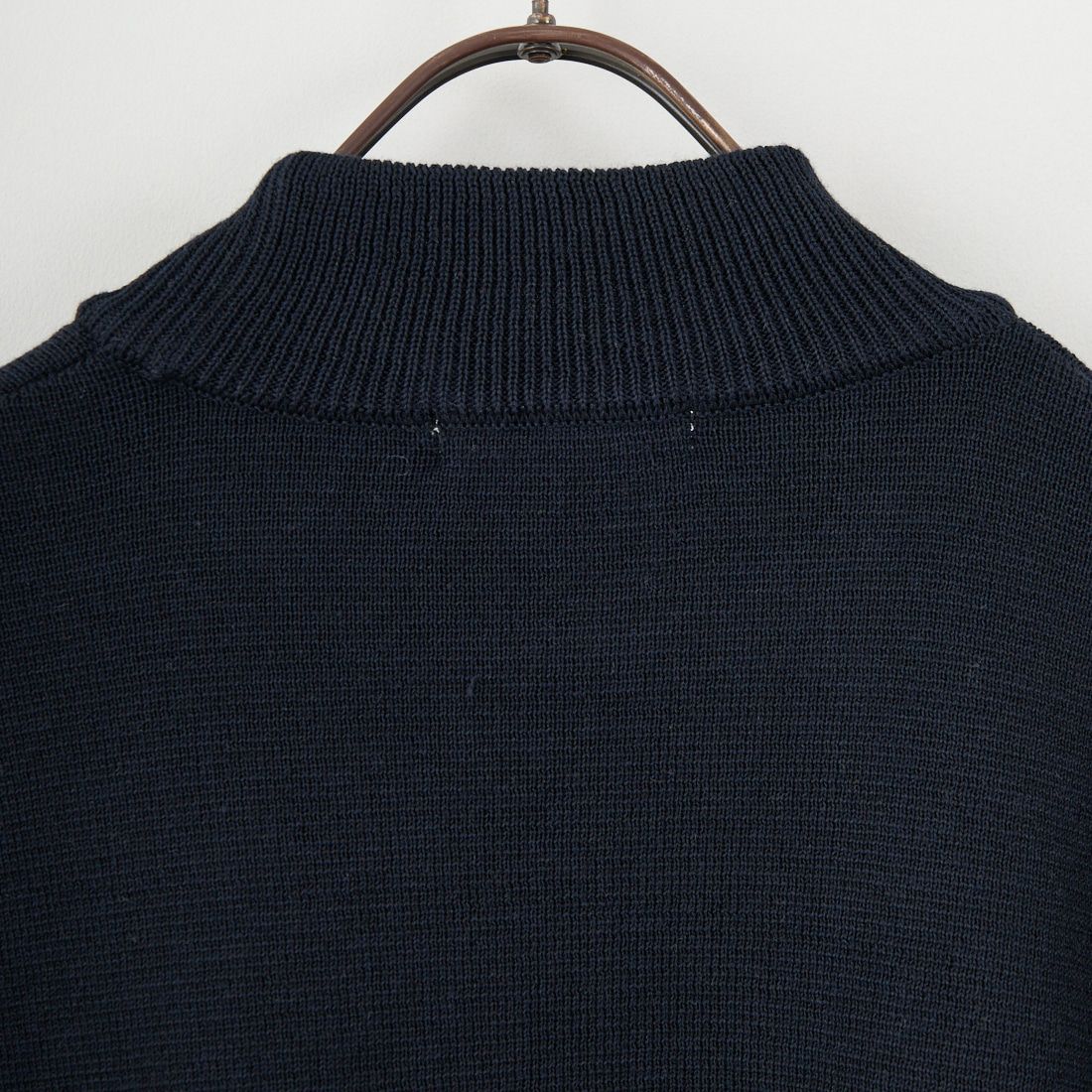 Noir Fabrik [ヌワールファブリック] ミラノリブモックネックニット [NF-254-069] BLACK