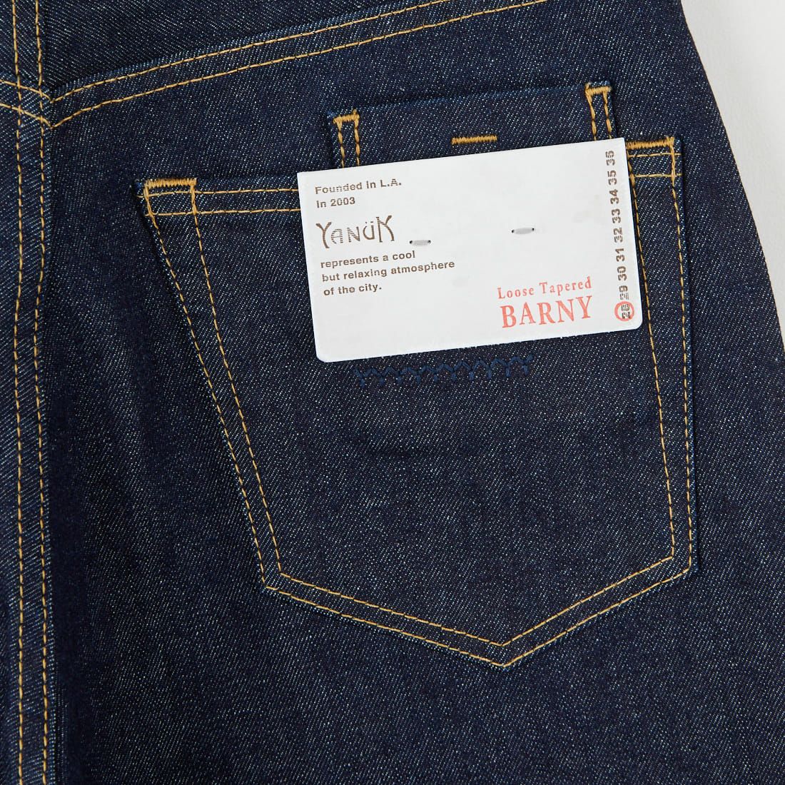 YANUK [ヤヌーク] PREMIUM2 ルーズテーパード BARNY/バーニー [57253060] POW